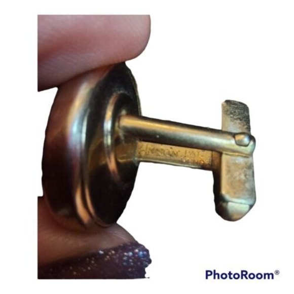 Anson 60s Vintage Confetti Lucite Cufflinks & Tie Bar - Picture 7 of 7